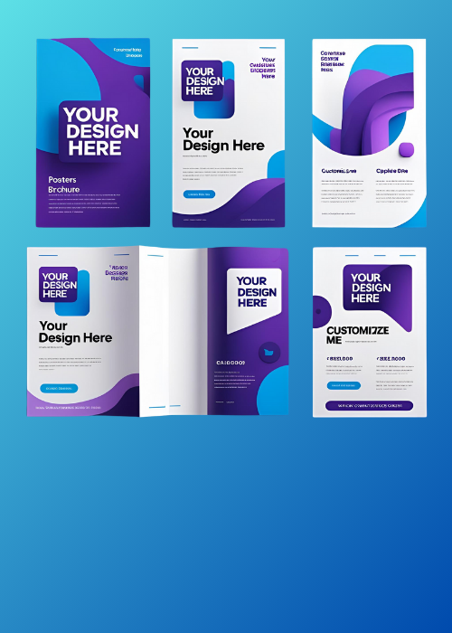 Flyer, Broschüren & Plakate